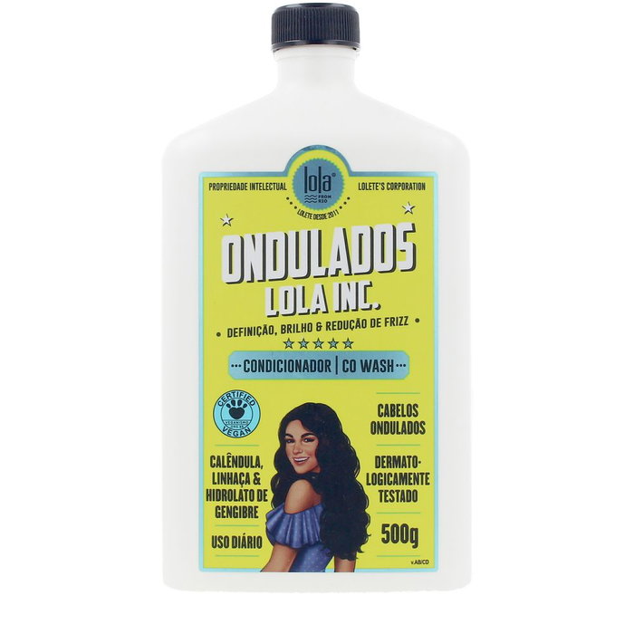 Lola Cosmetics Après-Shampooing Cowash Lola Inc. 500ml aux Graines de Lin, Calendula et Gingembre pour Cheveux Ondulés Lola Cosmetics Après-Shampooing Cowash Lola Inc. 500ml aux Graines de Lin, Calendula et Gingembre pour Cheveux Ondulés