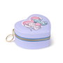 PEERS HARDY Joyero Coffret à Bijoux Coeur Zip Angel et Stitch Disney avec Compartiments, pour Voyage et Maison