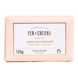 FER A CHEVAL Savon Solide Parfumé Pétales de Rose 125g