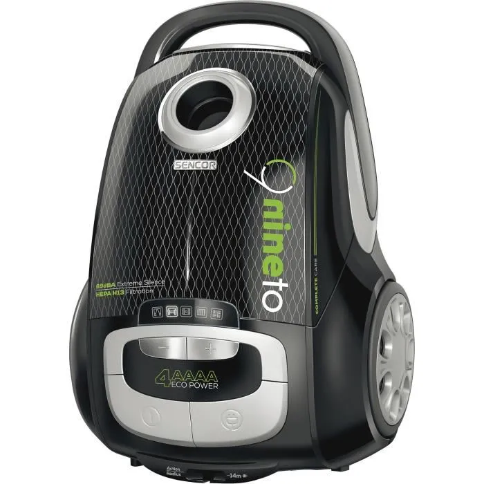 Sencor SVC 9000BK Aspirateur traineau 800 W Noir