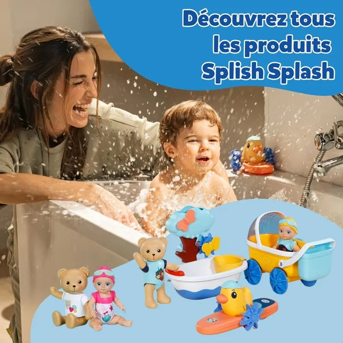 Baby Born Emma Splish Splash - Jouet de bain de 15 cm