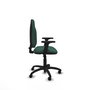 PIQUERAS Y CRESPO Chaise de bureau Algarra, Vert bouteille, Accoudoirs 2D