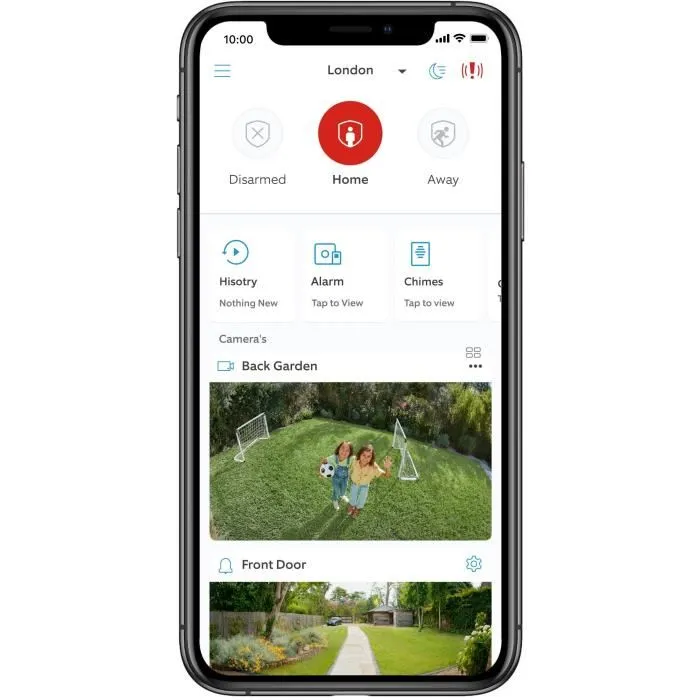 Ring Spotlight Cam Plus - Caméra de surveillance extérieure sans fil avec batterie rechargeable - HD 1080p - Vision nocturne couleur - Audio bidirectionnel - Projecteurs et sirène