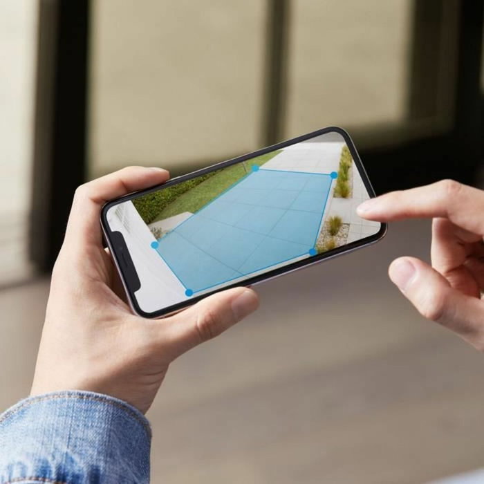 Ring Spotlight Cam Plus - Caméra de surveillance sans fil HD 1080p avec vision nocturne couleur