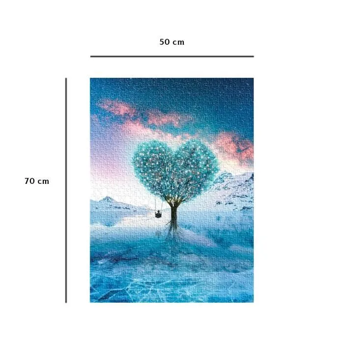 Nathan - Puzzle Art 1000 pièces - L'Arbre des Rêves par Diego Hernandez - 12000905 - Pour Adultes et Enfants dès 14 ans