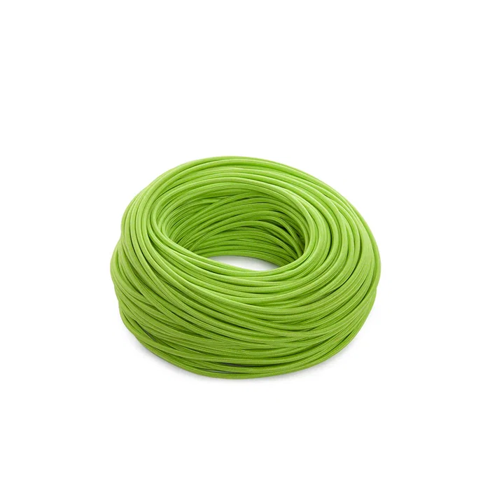 Cable Textile Rond 2x0,75mm, 1M, Noir [SKD-C275-BLACK]