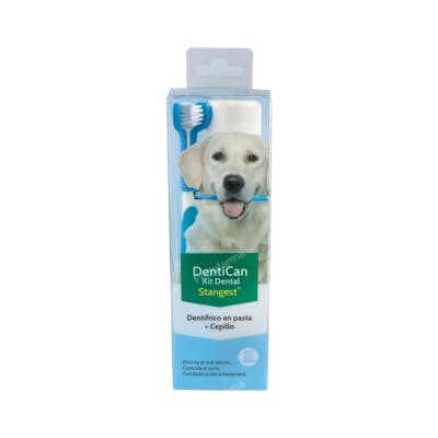 STANGEST VET Dentican Kit Dental - Brosse + Pâte Vet STANGEST VET Dentican Kit Dental - Brosse + Pâte Vet