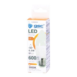 GSC Evolution Ampoule LED bougie 6,5W E27 3000K