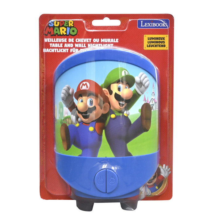 Lexibook Lampe de nuit Super Mario pour table et mur
