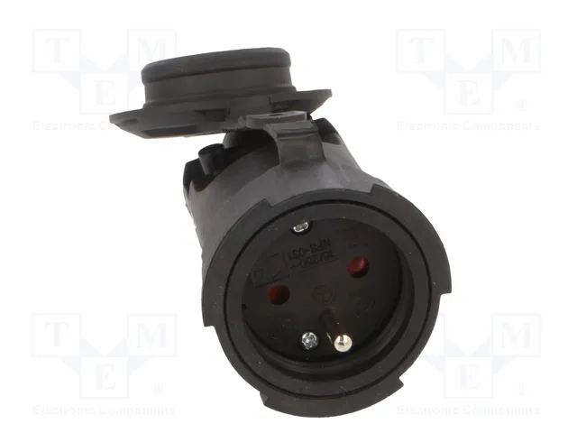 PAWBOL Connecteur d'alimentation AC femelle 16A noir