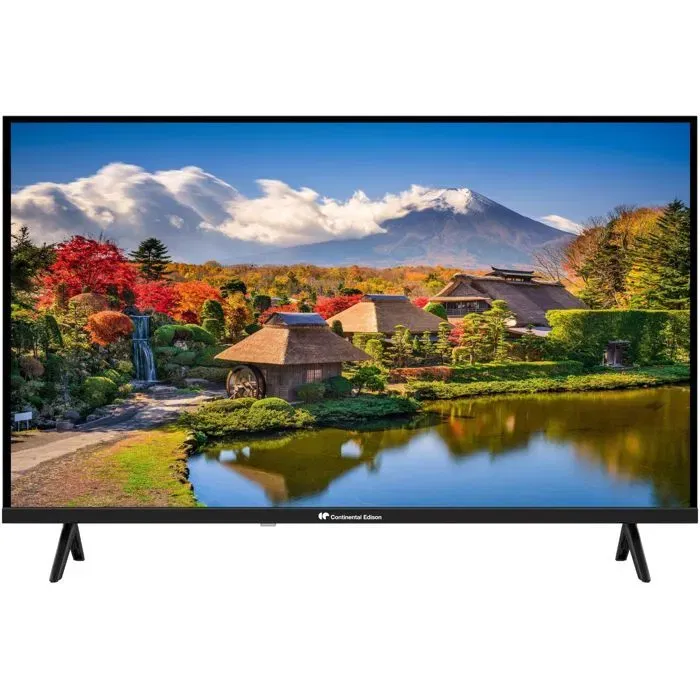 Continental Edison CELED32HD25B6 - Téléviseur LED HD 32" (81 cm) - 2xHDMI, 2xUSB - Noir Continental Edison CELED32HD25B6 - Téléviseur LED HD 32" (81 cm) - 2xHDMI, 2xUSB - Noir
