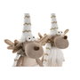 Décorations de Noël Home ESPRIT Blanc Renne 14 X 13 X 60 CM (2 Unités)