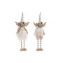 Décorations de Noël Home ESPRIT Blanc Renne 14 X 13 X 60 CM (2 Unités)