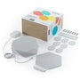 Nanoleaf Shapes Kit de Démarrage Panneaux LED Connect+ Hexagones, 9 Panneaux, Contrôle Tactile, Ambiance Musicale, Compatible Assistant Vocal