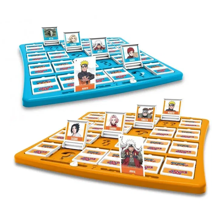Winning Moves - Qui est-ce ? Naruto Shippuden - Jeu de société de déduction - Dès 8 ans
