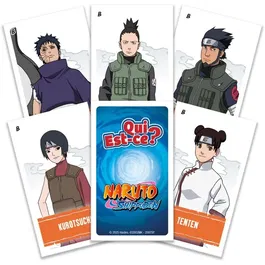 Winning Moves - Qui est-ce ? Naruto Shippuden - Jeu de société de déduction - Dès 8 ans