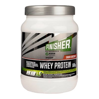 Finisher Whey Protein Chocolat 500g - Protéines de lactosérum pour la masse musculaire Finisher Whey Protein Chocolat 500g - Protéines de lactosérum pour la masse musculaire