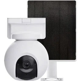 EZVIZ HB8 Pro 4K Caméra de surveillance motorisée sans fil avec batterie et panneau solaire