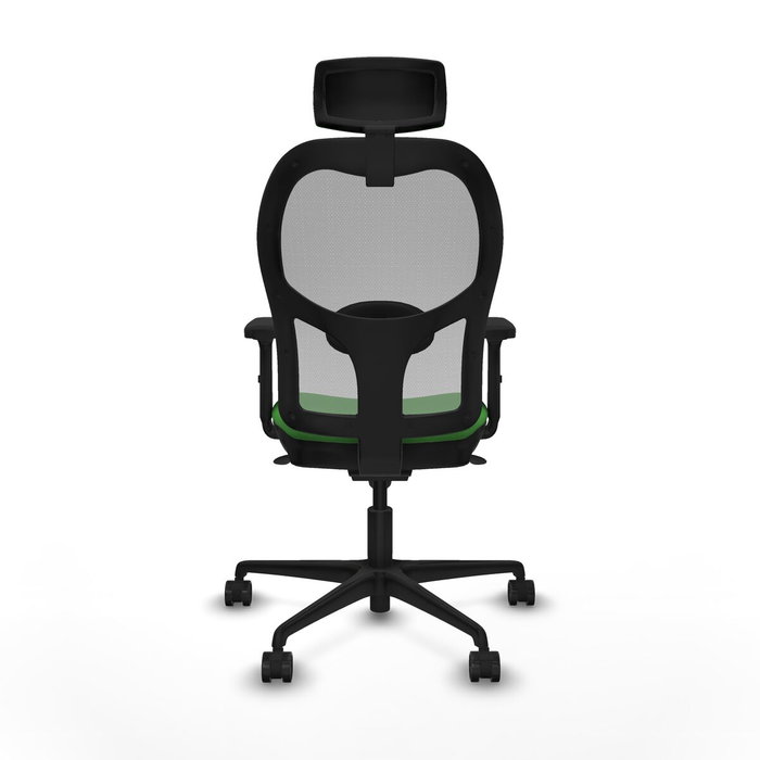 Piqueras y Crespo Chaise de Bureau 2D036N2 Vert avec Appui-tête Piqueras y Crespo Chaise de Bureau 2D036N2 Vert avec Appui-tête