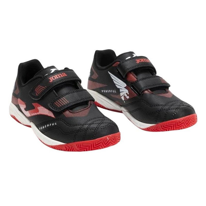 Chaussures de Futsal pour Enfants Joma Sport Powerful 2501 Noir L