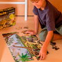 APLI KIDS Puzzle éducatif corps humain 60 pièces, brillant dans l'obscurité, avec fiches informatives multilingues, réf. R.19435, pour enfants à partir de 4 ans