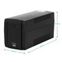 Ewent EW3997 Système d'alimentation sans interruption interactif 720 W