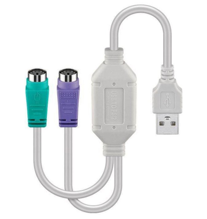 MicroConnect Adaptateur USB A vers 2 x PS/2 MicroConnect Adaptateur USB A vers 2 x PS/2