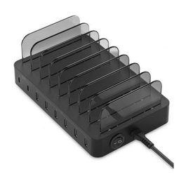 Conceptronic OZUL02B Station de charge 75W avec 2 ports USB-C PD et support Apple Watch