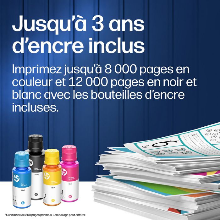 HP Smart Tank 7005 Imprimante tout-en-un couleur avec réservoir d'encre HP Smart Tank 7005 Imprimante tout-en-un couleur avec réservoir d'encre