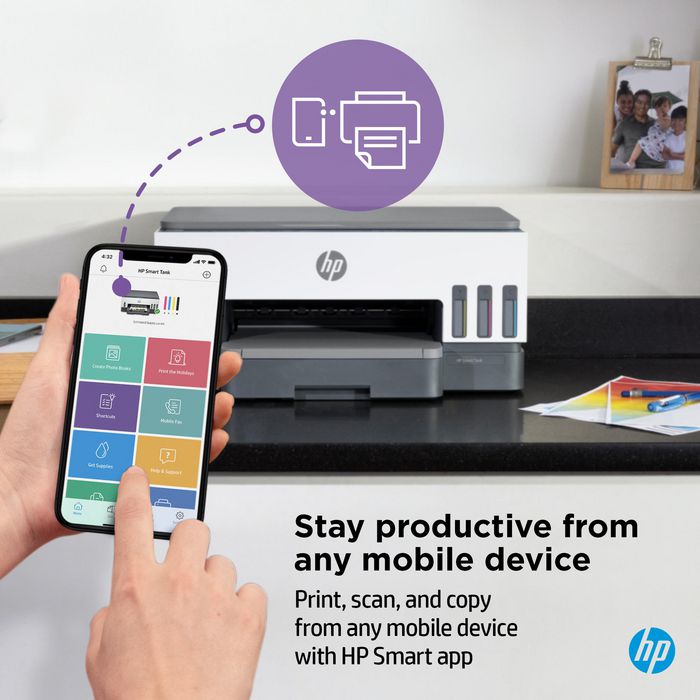 HP Smart Tank 7005 Multifonction Jet d'Encre Couleur A4 HP Smart Tank 7005 Multifonction Jet d'Encre Couleur A4