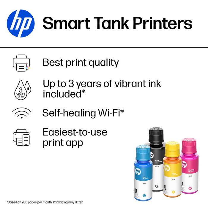 HP Smart Tank 7005 Imprimante tout-en-un couleur avec réservoir d'encre HP Smart Tank 7005 Imprimante tout-en-un couleur avec réservoir d'encre