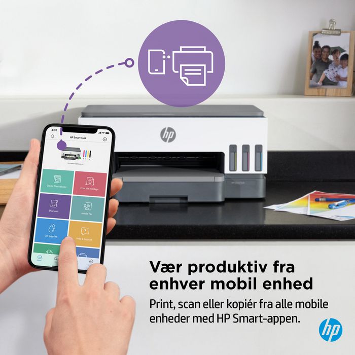 HP Smart Tank 7005 Multifonction Jet d'Encre Couleur A4 HP Smart Tank 7005 Multifonction Jet d'Encre Couleur A4