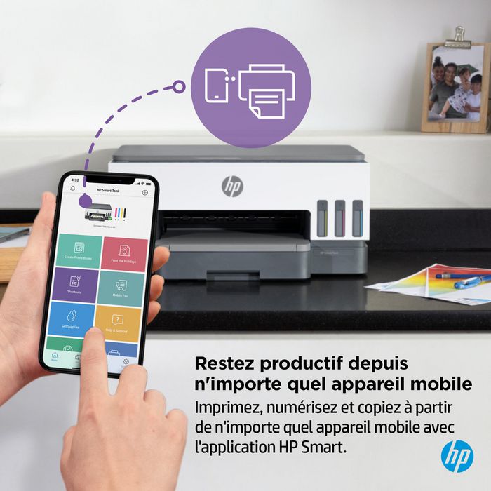 HP Smart Tank 7005 Multifonction Jet d'Encre Couleur A4 HP Smart Tank 7005 Multifonction Jet d'Encre Couleur A4