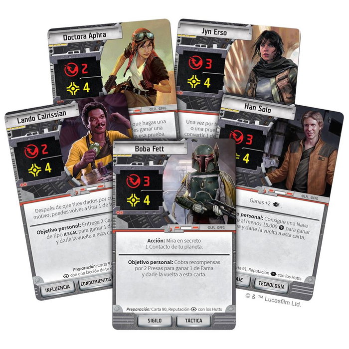 Asmodee Jeu de Société Star Wars: Le Bord Extérieur – Aventure Stratégique pour 1 à 4 Joueurs, Durée 2-3 Heures, 14 Ans et + Asmodee Jeu de Société Star Wars: Le Bord Extérieur – Aventure Stratégique pour 1 à 4 Joueurs, Durée 2-3 Heures, 14 Ans et +