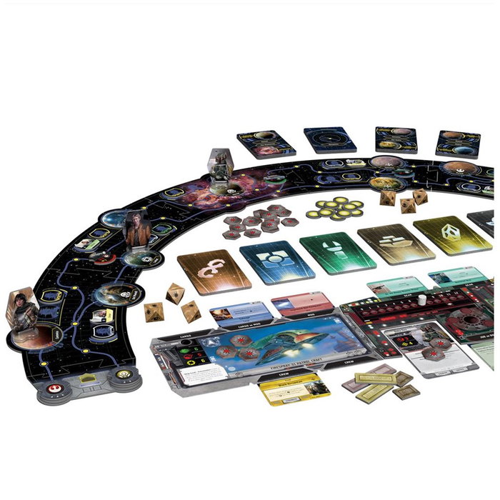 Asmodee Jeu de Société Star Wars: Le Bord Extérieur – Aventure Stratégique pour 1 à 4 Joueurs, Durée 2-3 Heures, 14 Ans et + Asmodee Jeu de Société Star Wars: Le Bord Extérieur – Aventure Stratégique pour 1 à 4 Joueurs, Durée 2-3 Heures, 14 Ans et +