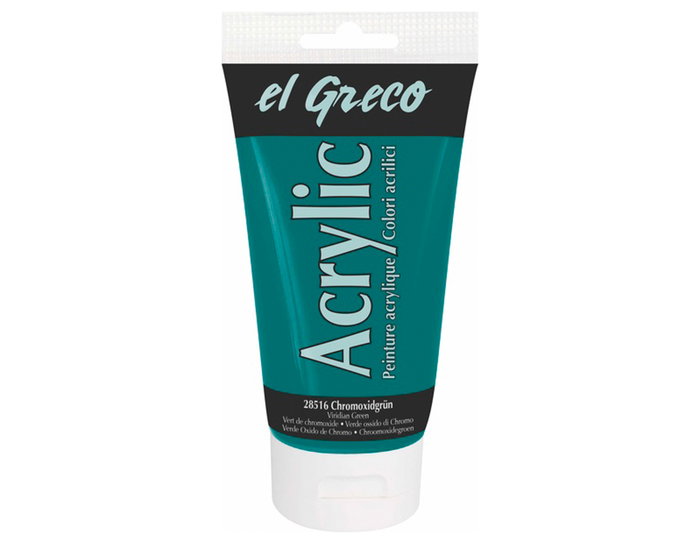 Kreul Peinture acrylique el Greco Verde Viridian Green 150ml Kreul Peinture acrylique el Greco Verde Viridian Green 150ml