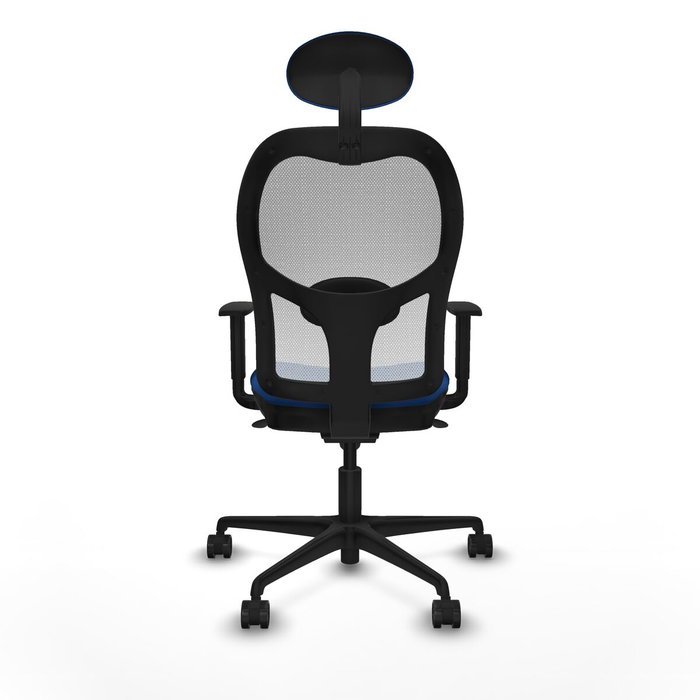 Piqueras y Crespo Chaise de Bureau avec Appui-tête 1D036N1 Bleu