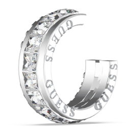 Guess JUBE03293JWRHT-U Crazy Earrings en acier inoxydable