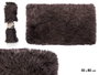 GIFTDECOR Alfombra Gris Foncé 50x80cm