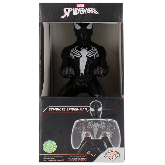 Cable Guy Support de Charge Figure Symbiote Spider-Man Marvel 21cm pour Manette PS5, Xbox, iPhone - Compatible avec la Majorité des Smartphones