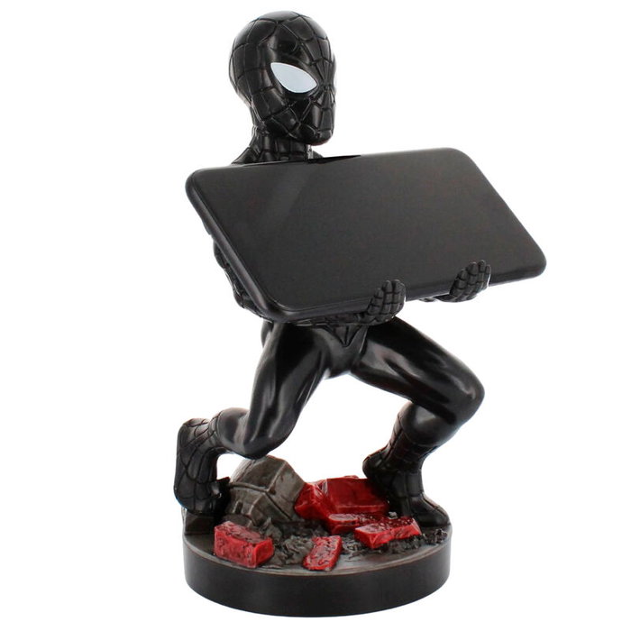 Cable Guy Support de Charge Figure Symbiote Spider-Man Marvel 21cm pour Manette PS5, Xbox, iPhone - Compatible avec la Majorité des Smartphones