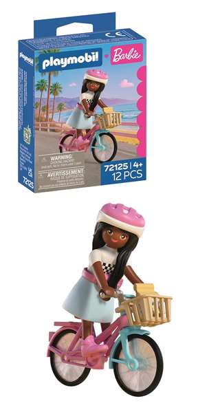 Playmobil Barbie Brooklyn avec bicyclette Playmobil Barbie Brooklyn avec bicyclette