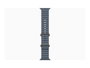 Apple Watch Ultra 3 grps + 49 mm Titanium Ocean Band Smartwatch GPS LTE Écran Retina LTPO3 OLED 3000 nits Capteurs Santé Sport Résistant Eau 100 m Autonomie 72 h