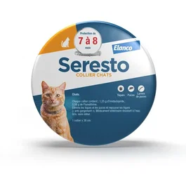 Seresto Chat Collier Anti-Puces et Anti-Tiques