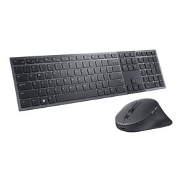 Dell Premier KM900 Ensemble clavier et souris sans fil, Graphite, QWERTZ