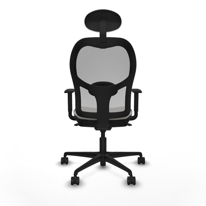 Piqueras y Crespo Chaise de Bureau avec Appui-tête 1D036N1 Blanc