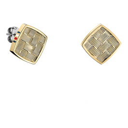 Tommy Hilfiger Boucles d'oreilles en acier inoxydable doré