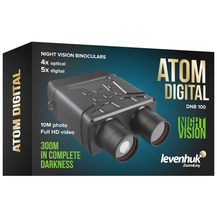 Levenhuk Atom Digital DNB100 Jumelles de Vision Nocturne Levenhuk Atom Digital DNB100 Jumelles de Vision Nocturne