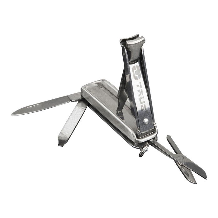 Couteau suisse True Nailclip tu215k Ciseaux à ongles 6 en 1 Argentée Couteau suisse True Nailclip tu215k Ciseaux à ongles 6 en 1 Argentée