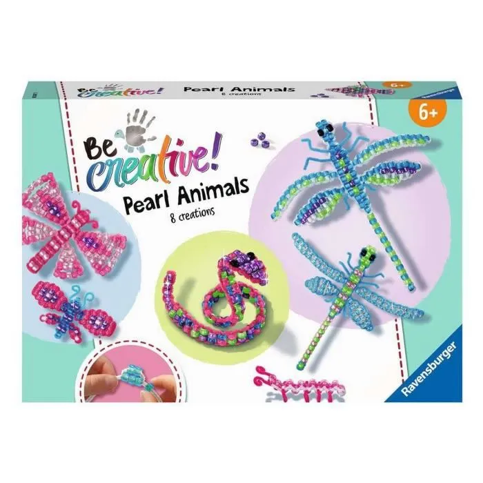 Ravensburger Be Creative Kit de Création d'Animaux en Perles - Loisir Créatif pour Enfants à Partir de 6 Ans Ravensburger Be Creative Kit de Création d'Animaux en Perles - Loisir Créatif pour Enfants à Partir de 6 Ans